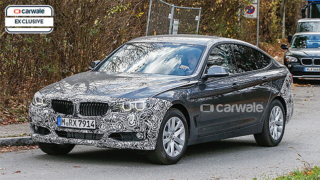 BMW 3 Series GT facelift spied on test