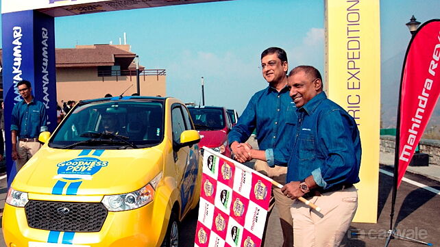 Mahindra organises an electric vehicle expedition in India