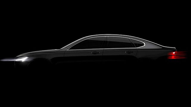 Volvo officially teases S90 luxury sedan