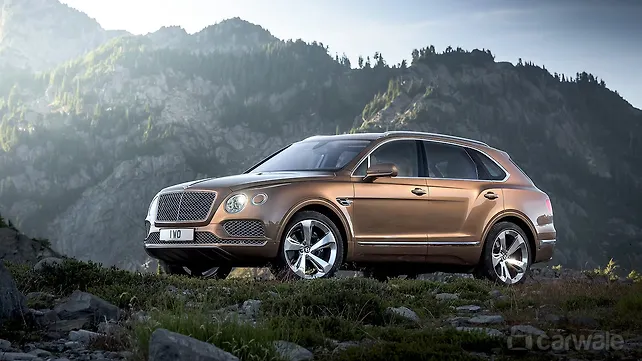 Bentley Bentayga to make India debut in April 2016 Bentley Bentayga to make India debut in April 2016