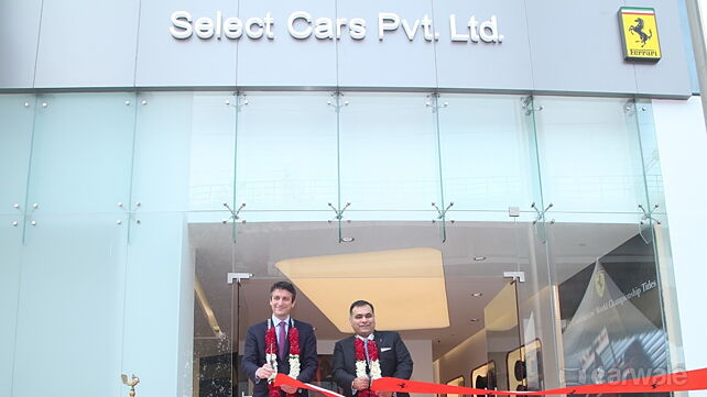 Ferrari opens its first official dealership in India