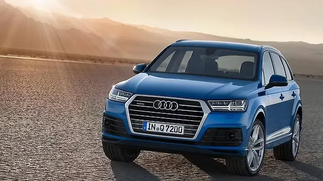 New Audi Q7 India launch tomorrow New Audi Q7 India launch tomorrow