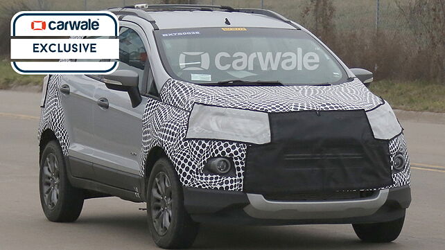 New Ford EcoSport spotted on test