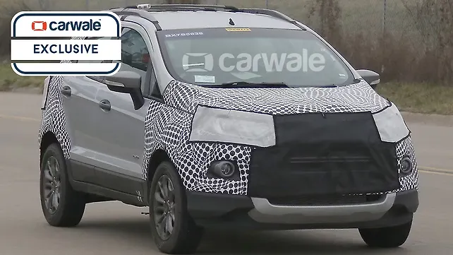 New Ford EcoSport spotted on test New Ford EcoSport spotted on test