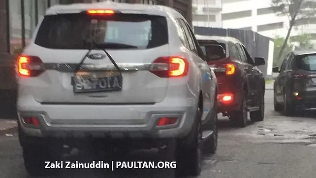 New Ford Endeavour spotted in Malaysia New Ford Endeavour spotted in Malaysia