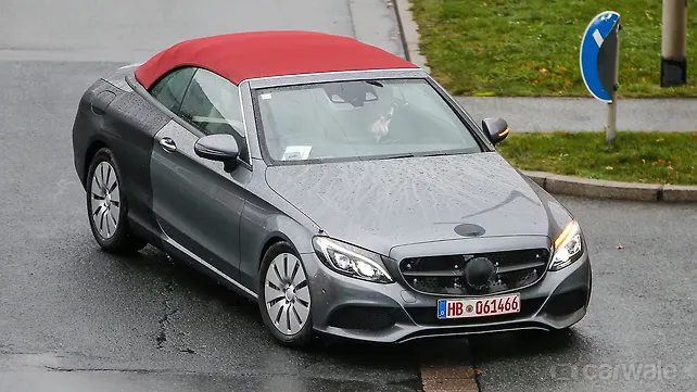 Mercedes-Benz C-Class cabriolet spotted testing Mercedes-Benz C-Class cabriolet spotted testing