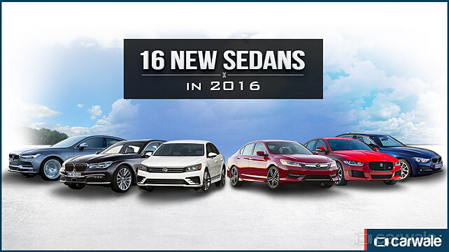 16 New Sedans in 2016