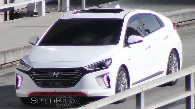 Hyundai Ioniq spotted undisguised Hyundai Ioniq spotted undisguised