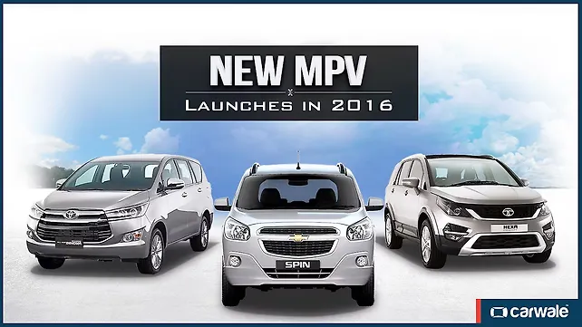 5 New MPV launches in 2016 5 New MPV launches in 2016