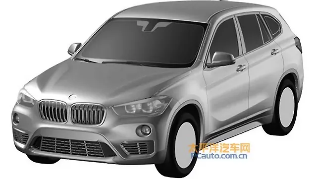 BMW X1 LWB leaked via patent images BMW X1 LWB leaked via patent images