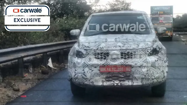 Exclusive: Tata Hexa MPV spied Exclusive: Tata Hexa MPV spied