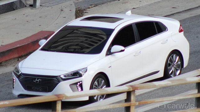 Hyundai’s Prius-rivalling hybrid model spied undisguised