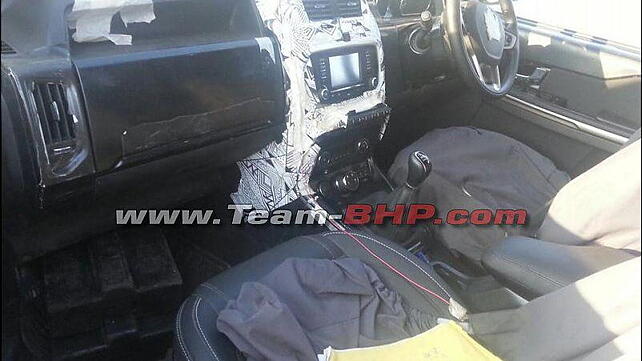 Tata Hexa spied again, this time with the interior