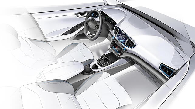 Hyundai Motor reveals interior renderings of the Ioniq