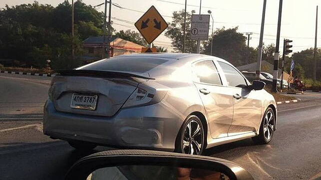 New Honda Civic caught testing in Thailand