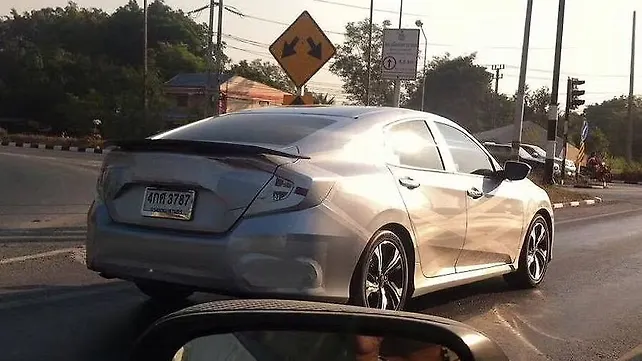 New Honda Civic caught testing in Thailand New Honda Civic caught testing in Thailand