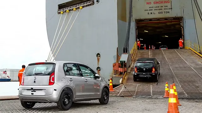 Volkswagen Brazil exports the Up to Peru Volkswagen Brazil exports the Up to Peru