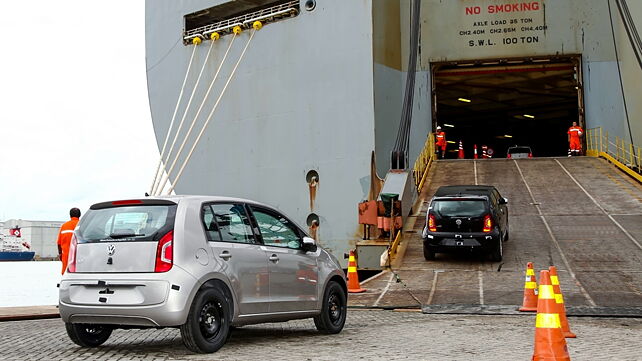 Volkswagen Brazil exports the Up to Peru