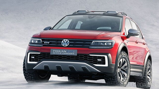 Volkswagen Tiguan GTE electric hybrid concept unveiled in America