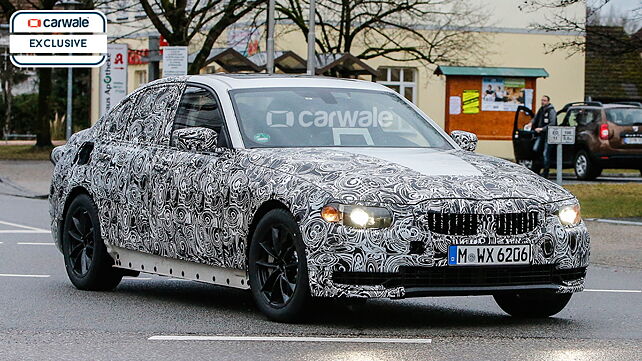 Next generation BMW 3 Series spotted on test