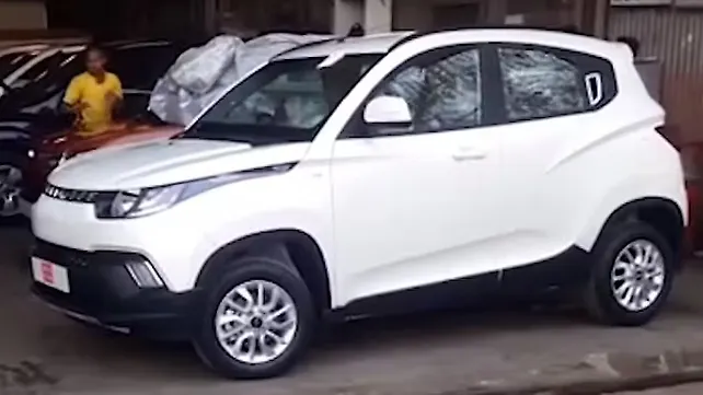 Mahindra KUV100 fully revealed in a new video Mahindra KUV100 fully revealed in a new video