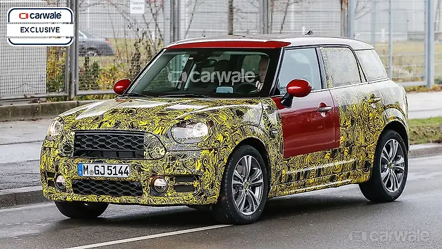 2017 Mini Countryman spied in Europe 2017 Mini Countryman spied in Europe