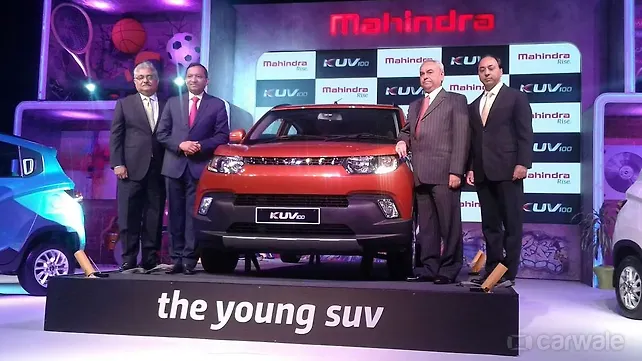 Mahindra KUV100 interior photo gallery Mahindra KUV100 interior photo gallery