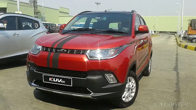 Mahindra KUV100 launched at Rs 4.42 lakh Mahindra KUV100 launched at Rs 4.42 lakh