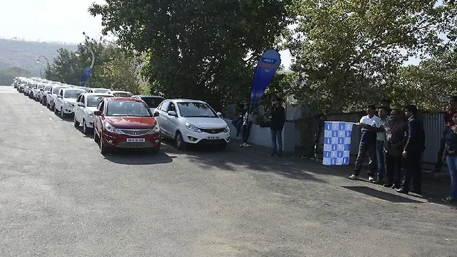154 Tata Zest customers come together for a record 154 Tata Zest customers come together for a record