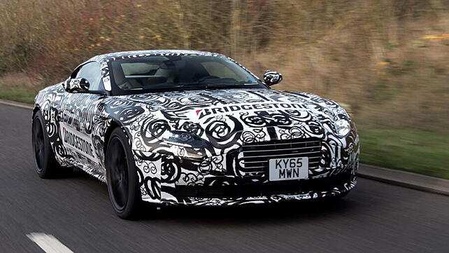 Spy shots of the 2016 Aston Martin DB11 surface on the web