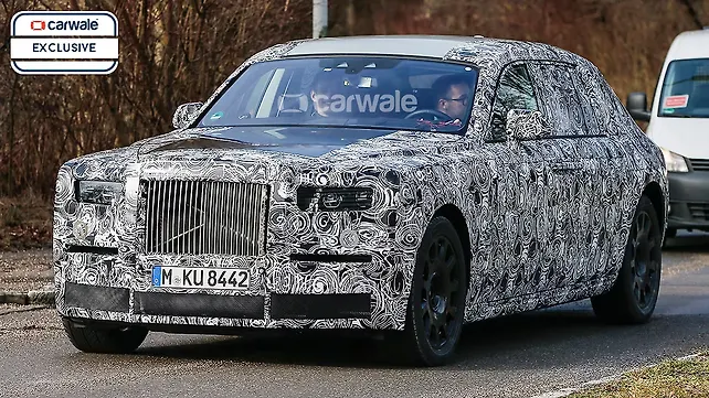Rolls-Royce Phantom successor spied Rolls-Royce Phantom successor spied