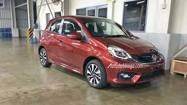 Honda Brio facelift spotted in Indonesia Honda Brio facelift spotted in Indonesia