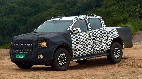 Facelifted Chevrolet S10 is caught testing in Brazil