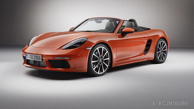 Porsche reveals new 718 Boxster with four-cylinder engine options