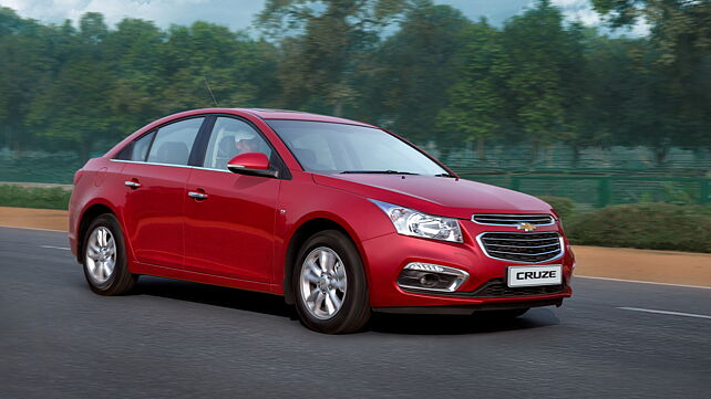 Chevrolet Cruze facelift launched in India at Rs 14.68 lakh