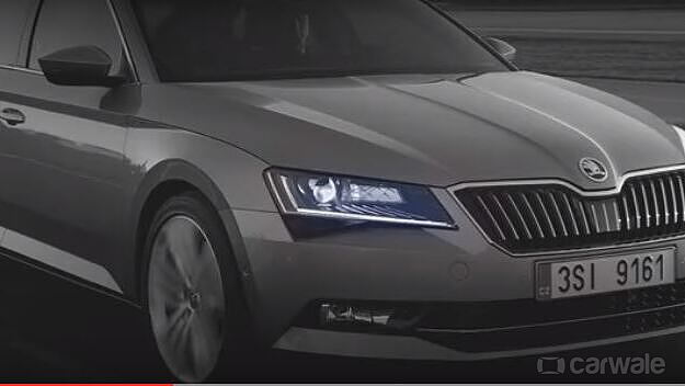 Skoda unwraps the new Superb online