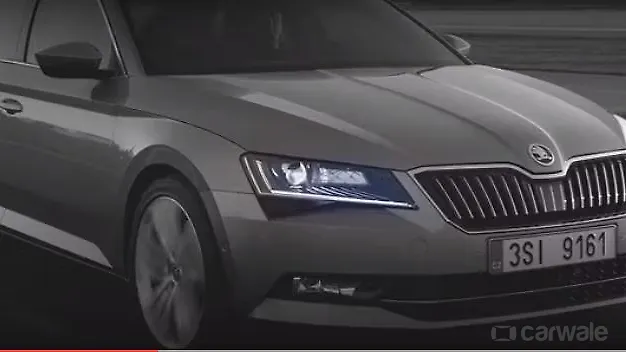 Skoda unwraps the new Superb online Skoda unwraps the new Superb online