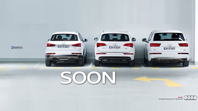 Audi teases the upcoming Q1 SUV