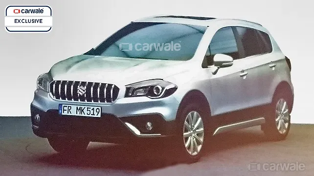 S-Cross facelift spied undisguised in Europe S-Cross facelift spied undisguised in Europe