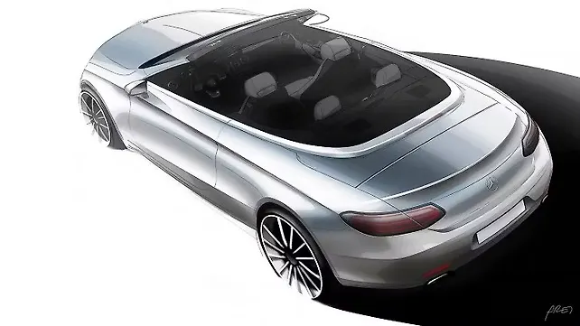 Mercedes-Benz C-Class Cabriolet teased ahead of Geneva debut Mercedes-Benz C-Class Cabriolet teased ahead of Geneva debut