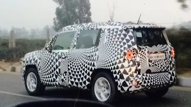 Jeep Renegade caught testing in India once again Jeep Renegade caught testing in India once again