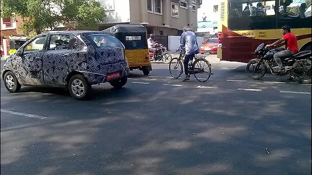 Datsun Redi GO spotted on test Datsun Redi GO spotted on test