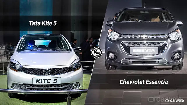Spec comparo: Tata Kite 5 vs Chevrolet Essentia Spec comparo: Tata Kite 5 vs Chevrolet Essentia
