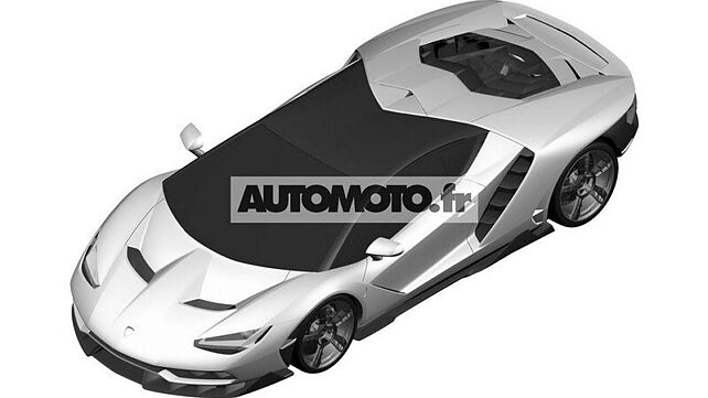 Lamborghini Centenario revealed through patent sketches