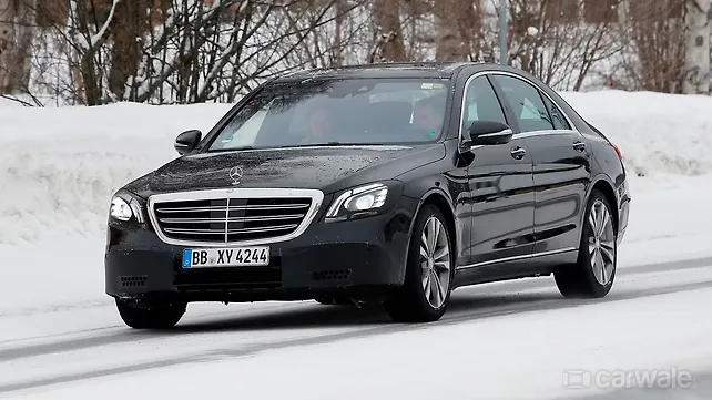 Mercedes-Benz S-Class facelift spotted on test Mercedes-Benz S-Class facelift spotted on test