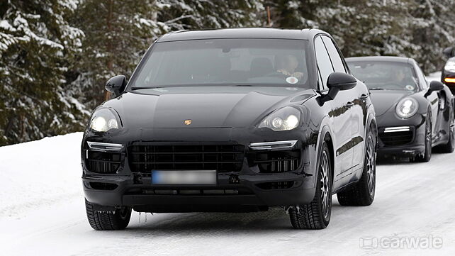 All-new Porsche Cayenne spied testing