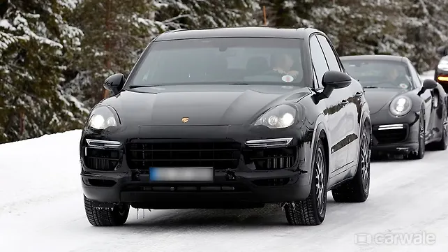 All-new Porsche Cayenne spied testing All-new Porsche Cayenne spied testing