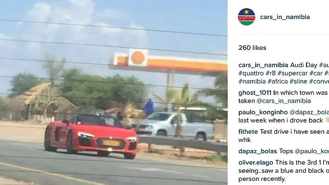Audi R8 Spyder spotted testing sans camouflage Audi R8 Spyder spotted testing sans camouflage