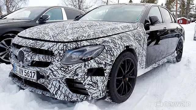 Mercedes-Benz E63 AMG spied on test Mercedes-Benz E63 AMG spied on test