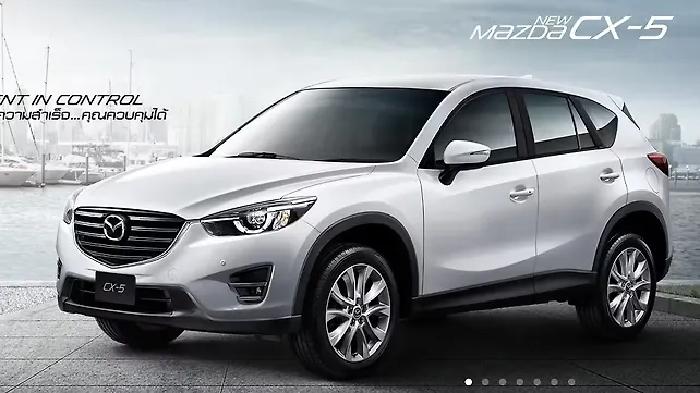 Mazda CX-5 facelifted in Thailand Mazda CX-5 facelifted in Thailand